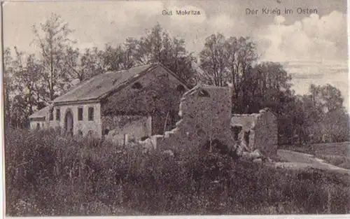 05333 Feldpost Ak Gut Mokritza Rumänien 1916