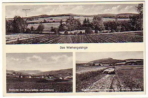 05331 Multi-image Ak Les Monts de Wiehen vers 1930