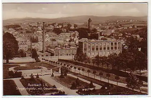 05317 Ak Auerbach dans le Vogtland Siegelohplatz 1931