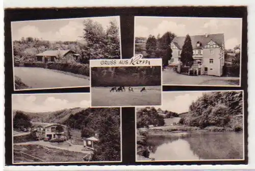 05308 Ak Lithographie Gruß aus Rossla am Kyffh. 1909