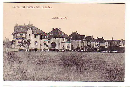 05298 Ak Bühlau près de Dresden Schillerstraße vers 1910