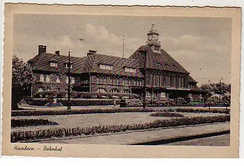 05206 Ak Hamborn Bahnhof 1941