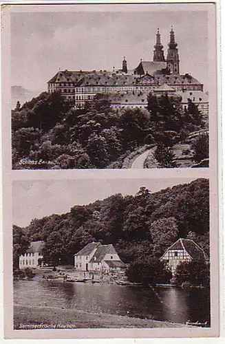 05173 Ak Maisons et château de Banz 1940