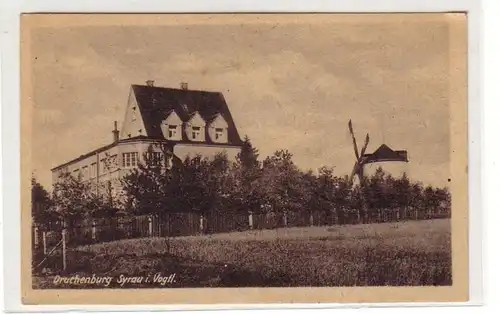 05152 Ak Drachenburg Syrau im Vogtland um 1940