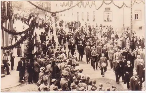 05137 Photo Ak Festival de parti vautour vers 1930