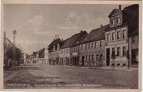 05130 Ak Kichhain Niederlausitz Wilhelmstrasse um 1940