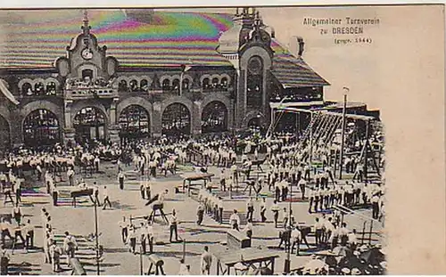 05108 Ak Allgemeiner Turnverein zu Dresden um 1900