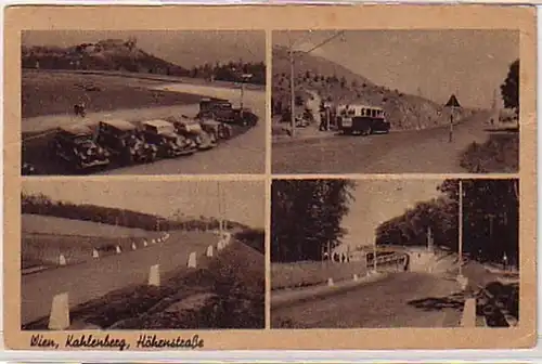 05095 Ak Wien Kahlenberg Höhenstrasse 1943