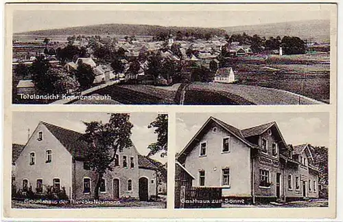 05082 Ak Konnersreuth Gasthaus zur Sonne usw. 1937