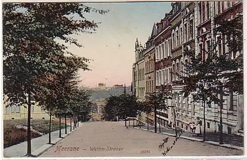 05051 Ak Meerane Wettin Strasse 1911