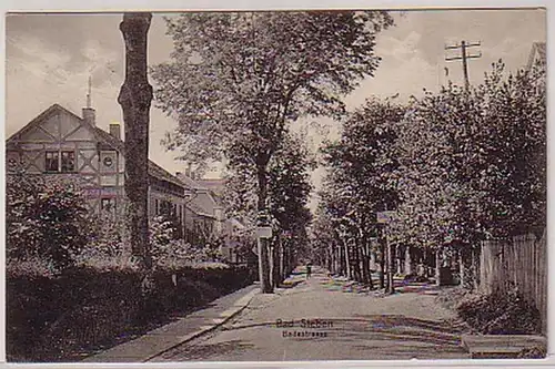 05042 Ak Bad Stöben Badstraße vers 1910
