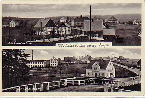 05028 Ak Kühnheide près de Marienberg Mines Métallifères vers 1940