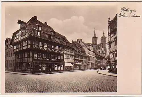 05008 Ak Göttingen Johannisstrasse um 1940