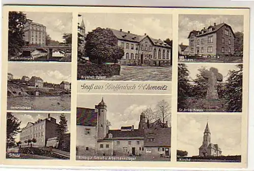 05003 Ak Gruß aus Klaffenbach bei Chemnitz um 1940