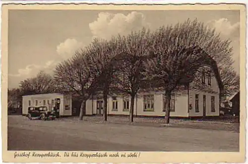 05002 Feldpost Ak Kropp Gasthof Kropperbusch 1940