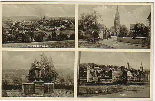 05001 Multi-image Ak Köllerbach Saar vers 1940