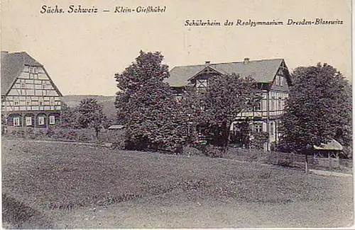 04977 Ak Klein Gesessschübel Suisse saxonne vers 1930
