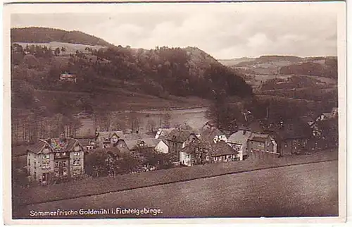 04948 Ak Sommerfrische Goldmühl im Fichtelgebirge 1930