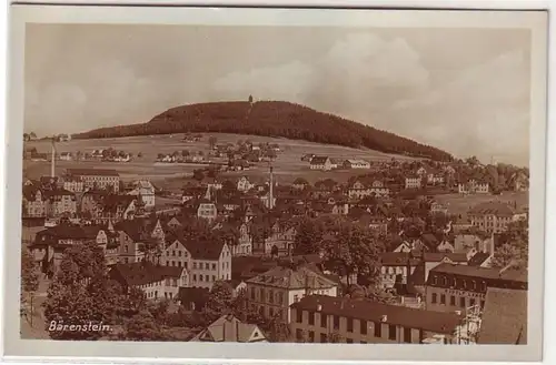 04935 Foto Ak Bärenstein bei Oberwiesenthal um 1930