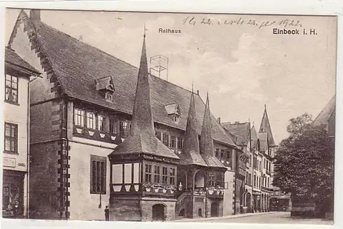 04893 Ak Einbeck en Basse-Saxe Hôtel de ville vers 1930