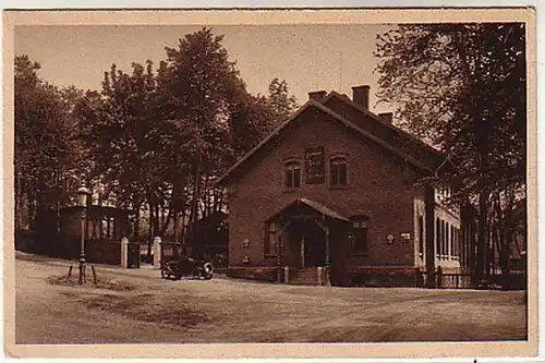 04864 Ak Zickau Gasthof Park Eckersbach 1929