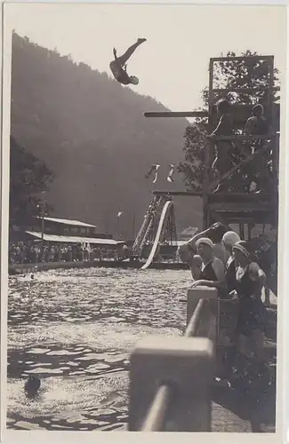04852 Foto Ak Strandbad Hallein bei Salzburg 1929