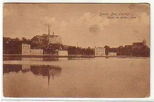 04826 Ak Borna Partie au large étang 1915