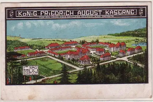 04810 Ak Chemnitz König Friedrich August Kaserne um 1910
