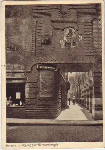 04782 Ak Bremen Eingang zur Böttcherstrasse 1935