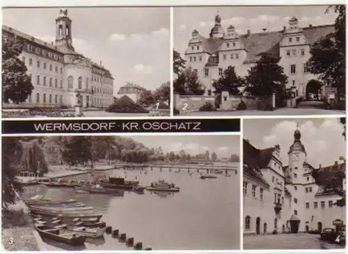 04769 Multi-image Ak Wermsdorf Kreis Oschatz 1977