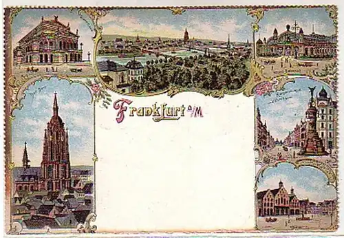 04732 Ak Frankfurt am Main Kaiserstraße vers 1910