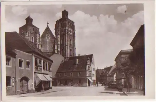 04703 Ak Ingolstadt Kreuzstrasse um 1940