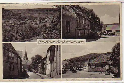 04660 Mehrbild Ak Gruß aus Großleinungen um 1940