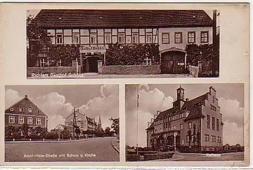 04623 Ak Gröditz Gasthof Richter etc. vers 1920