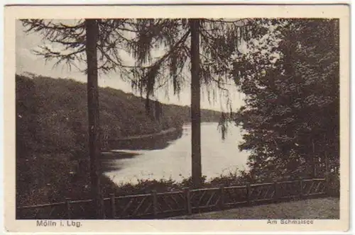 04560 Ak Mölln in Lauenburg. am Schmalsee um 1930