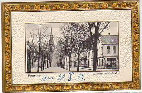 04547 Grage Ak Krefeld Westwall sur le nord du mur 1904