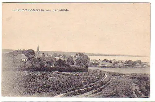 04462 Ak station thermale de Bederkesa par le moulin vers 1910