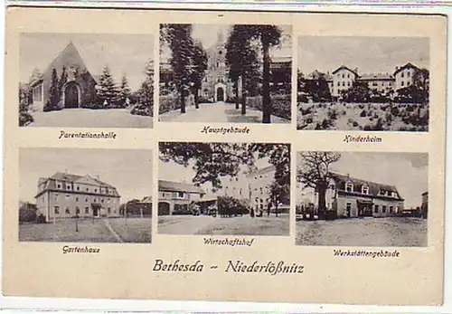 04448 Ak Bethesda Kötzchenbroda Niederlossnitz vers 1930