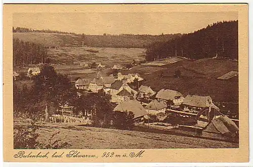 04440 Ak Bubenbach badischer Schwarzwald Totale vers 1940