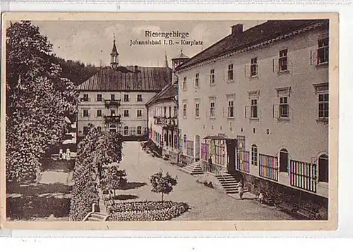 04438 Ak Johannisbad in Böhmen Riesengebirge 1921