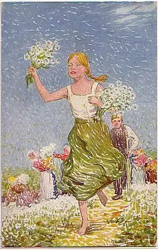04411 Festpostkarte Zwickauer Margaretentag 1911