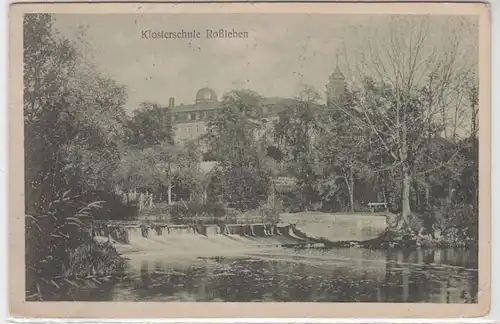 04386 Ak École de monastère Roßleben 1922