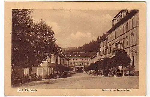 04294 Ak Bad Teinach partie au sanatorium vers 1930