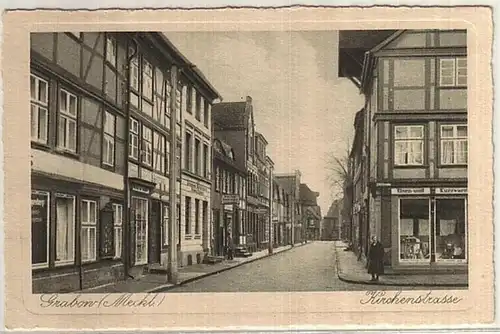 04273 Ak Grabow Mecklembourg Kirchenstrasse 1944