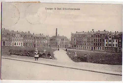 04251 Ak Meerane Lange & Carl Schieferstrasse 1908