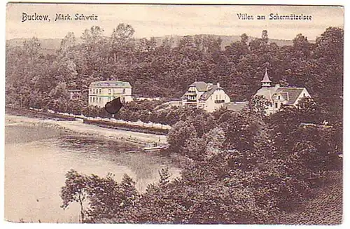 04249 Ak Buckow Villen am Scharmützelsee 1907