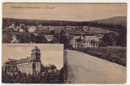 04220 Ak Kretscham Roten Sehma im Erzgebirge um 1930