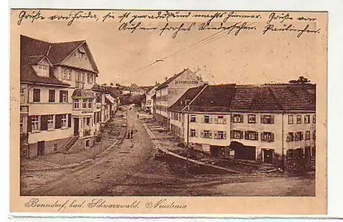 04191 Ak Bonndorf, bad. Schwarzwald, Neustrasse 1923