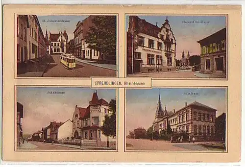 04164 Mehrbild Ak Spendlingen Rheinhessen 1918