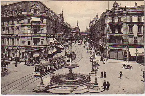 04137 Ak Frankfurt am Main Kaiserstrasse vers 1910